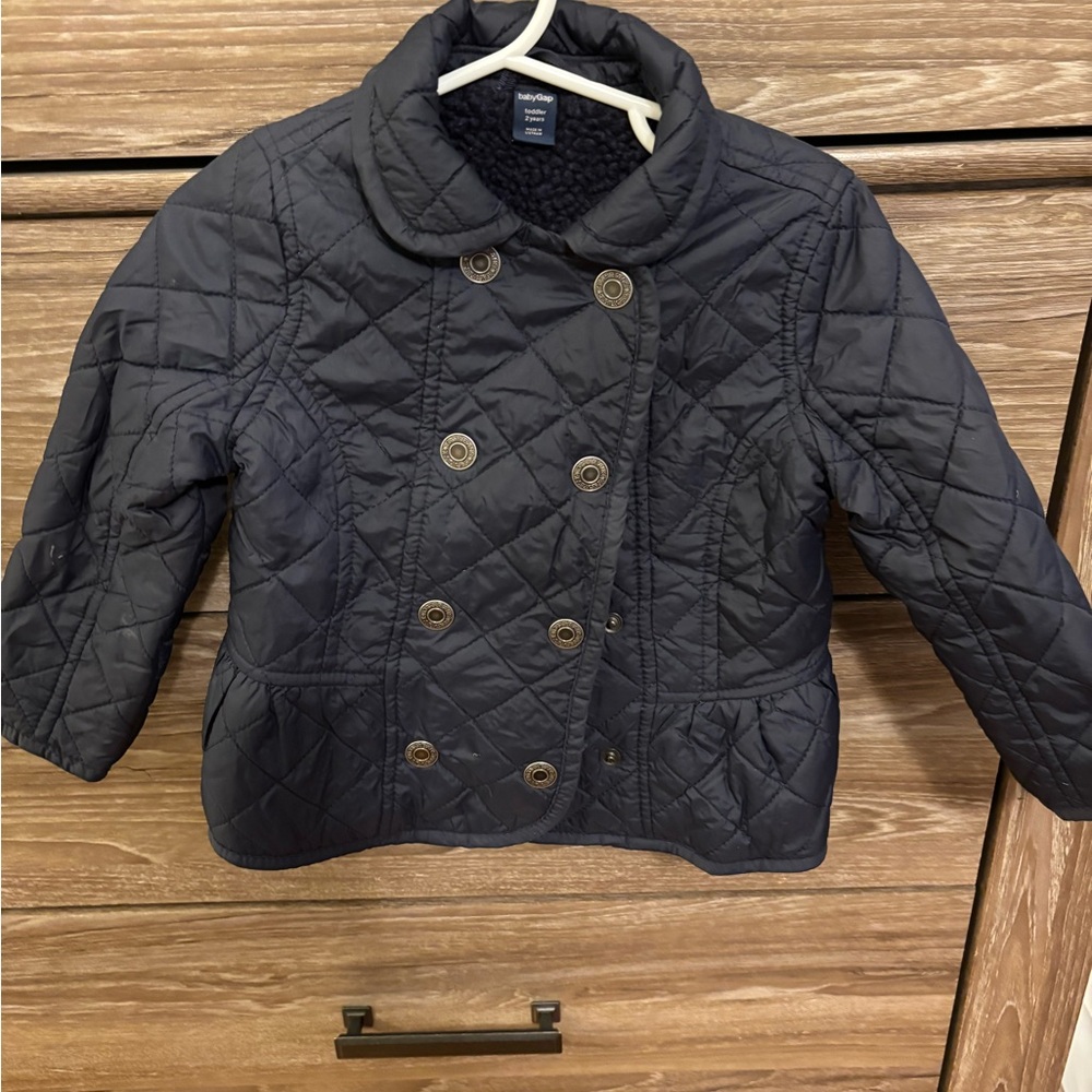 Baby Gap Kids Navy Quilted Jacket